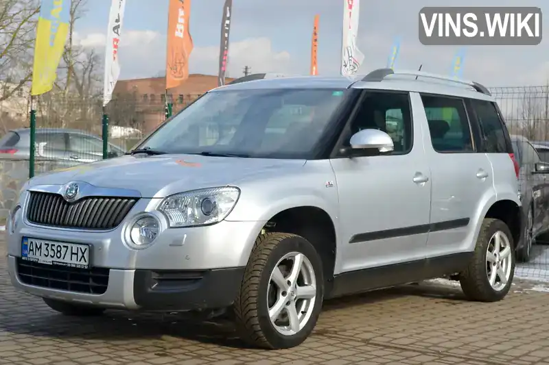 Внедорожник / Кроссовер Skoda Yeti 2012 1.8 л. Ручная / Механика обл. Житомирская, Бердичев - Фото 1/21