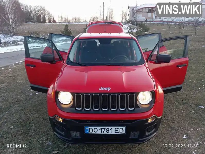 Внедорожник / Кроссовер Jeep Renegade 2015 2.36 л. Автомат обл. Тернопольская, Тернополь - Фото 1/21