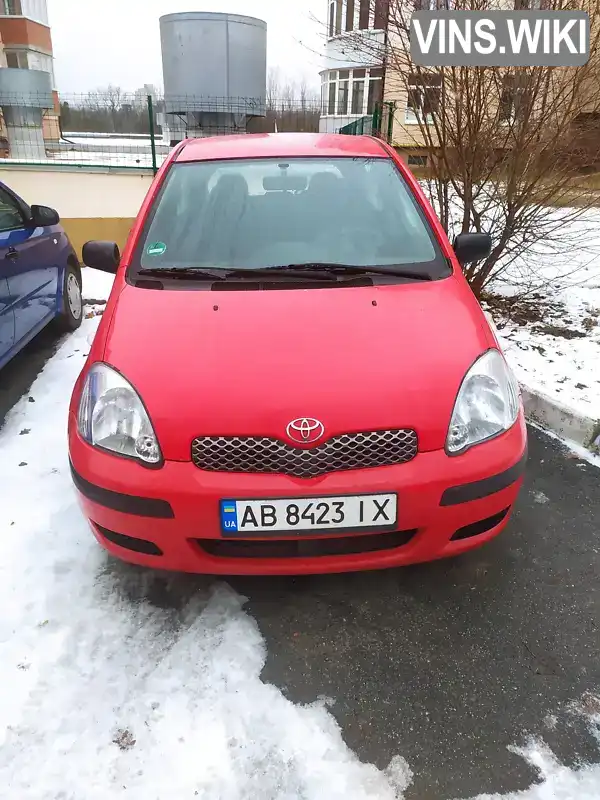 Хэтчбек Toyota Yaris 2004 1 л. Ручная / Механика обл. Винницкая, Винница - Фото 1/10