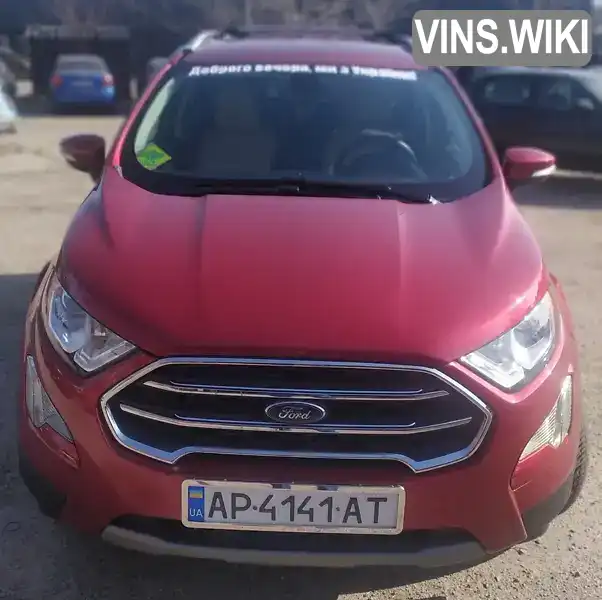 Внедорожник / Кроссовер Ford EcoSport 2019 2 л. Автомат обл. Запорожская, Запорожье - Фото 1/21