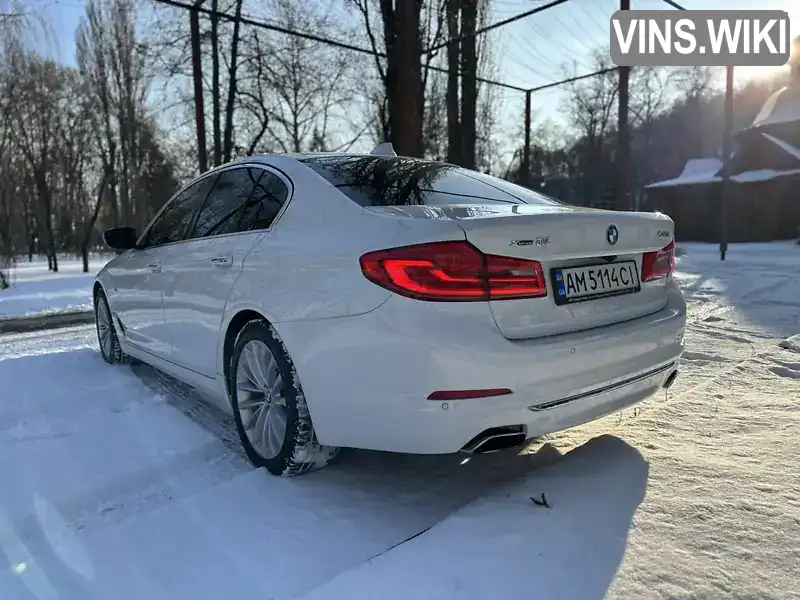 WBAJB51080WC72951 BMW 5 Series 2018 Седан 3 л. Фото 6