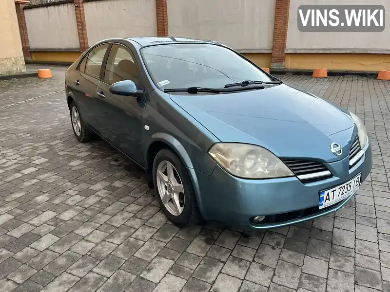 Седан Nissan Primera 2004 1.77 л. Ручная / Механика обл. Ивано-Франковская, Ивано-Франковск - Фото 1/21