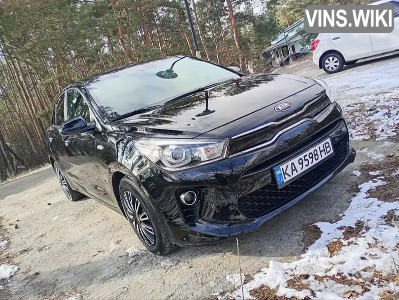 KNADC514BH6025290 Kia Rio 2017 Хетчбек 1.4 л. Фото 2