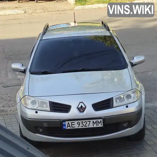 Универсал Renault Megane 2005 2 л. Ручная / Механика обл. Днепропетровская, Каменское (Днепродзержинск) - Фото 1/17