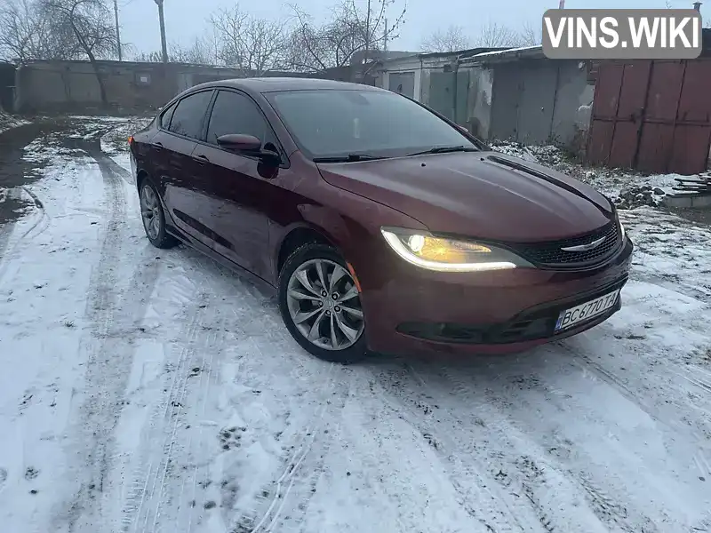 Седан Chrysler 200 2015 2.36 л. Автомат обл. Львівська, Львів - Фото 1/11