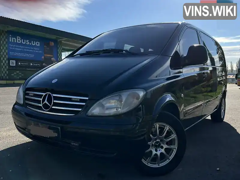 Мінівен Mercedes-Benz Vito 2008 3 л. Автомат обл. Харківська, Харків - Фото 1/12