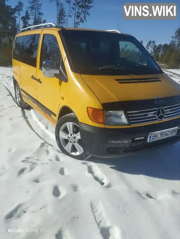 Мінівен Mercedes-Benz Vito 1998 2.3 л. Ручна / Механіка обл. Рівненська, Березне - Фото 1/13