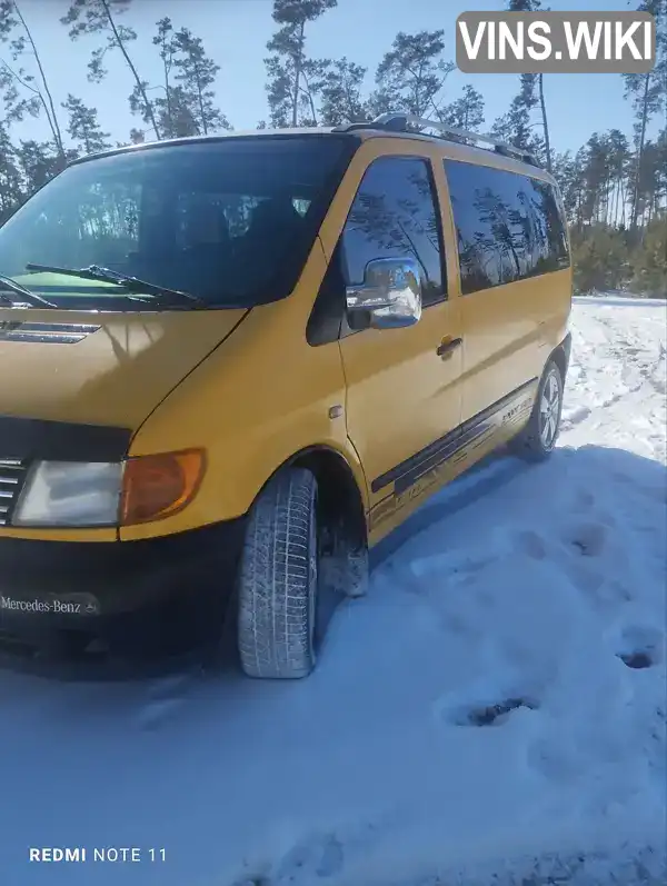 VSA63806413102477 Mercedes-Benz Vito 1998 Мінівен 2.3 л. Фото 2