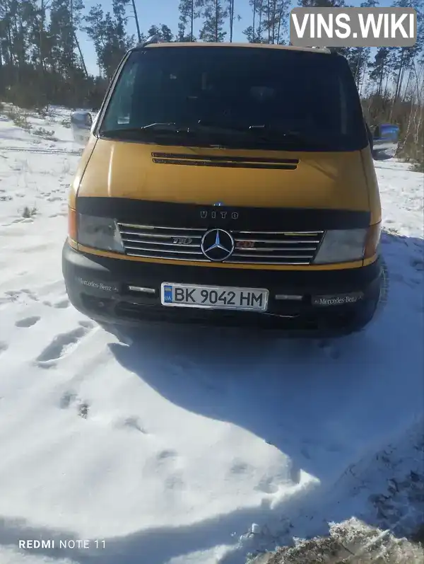 VSA63806413102477 Mercedes-Benz Vito 1998 Мінівен 2.3 л. Фото 6