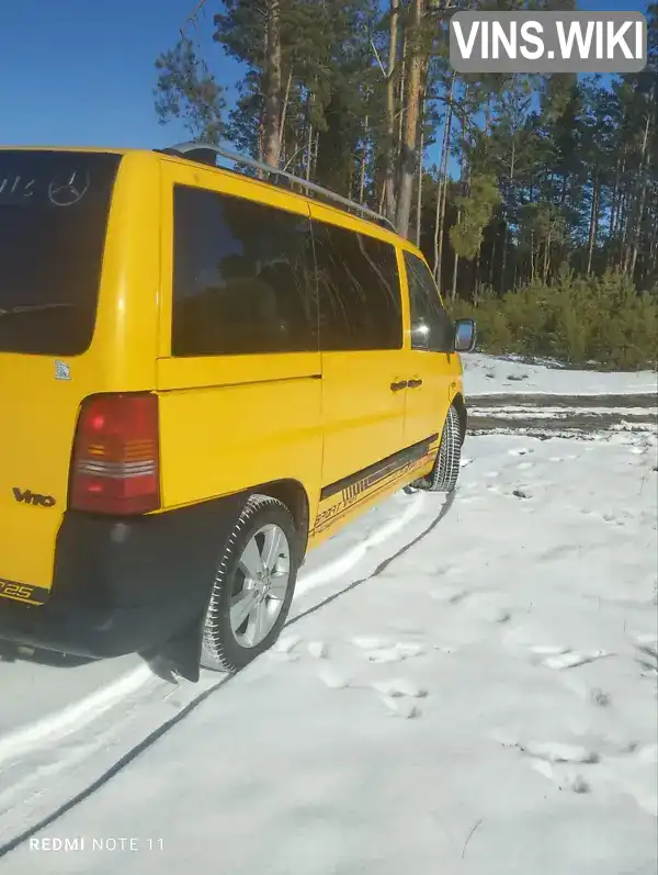 VSA63806413102477 Mercedes-Benz Vito 1998 Мінівен 2.3 л. Фото 8