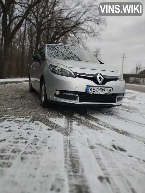 VF1JZS00E52655358 Renault Scenic 2015 Мінівен 1.5 л. Фото 2