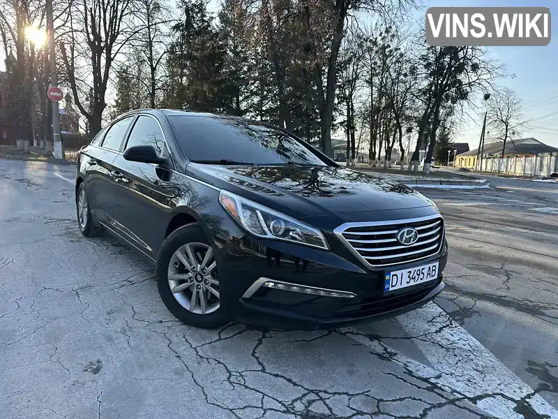 Седан Hyundai Sonata 2015 2.36 л. Автомат обл. Черновицкая, Новоднестровск - Фото 1/21