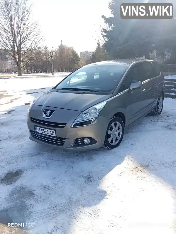 Мікровен Peugeot 5008 2010 1.6 л. Ручна / Механіка обл. Волинська, Луцьк - Фото 1/21