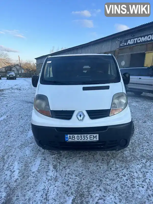 Мінівен Renault Trafic 2007 2 л. Ручна / Механіка обл. Вінницька, Немирів - Фото 1/10