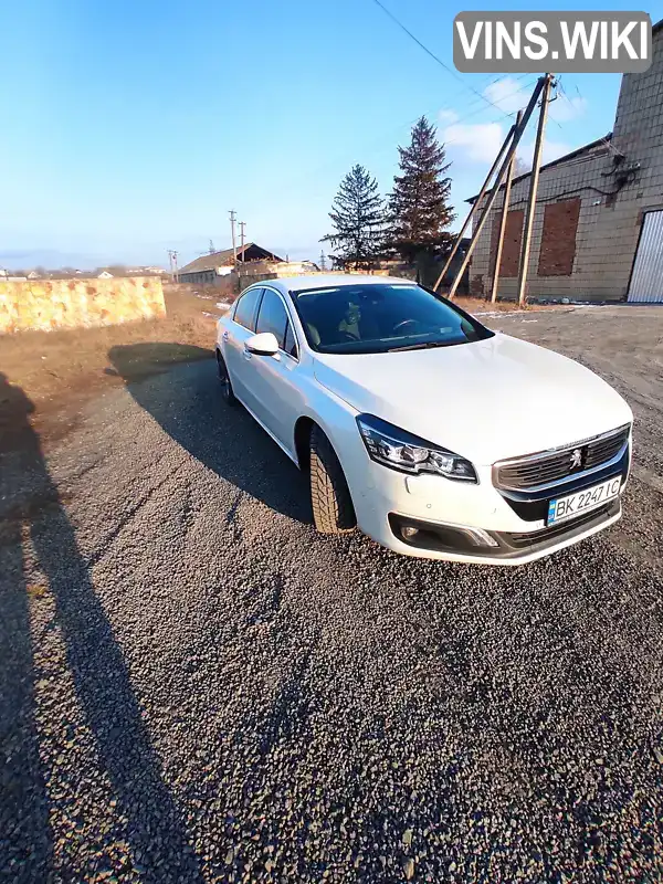 Седан Peugeot 508 2016 2 л. Автомат обл. Киевская, Киев - Фото 1/19