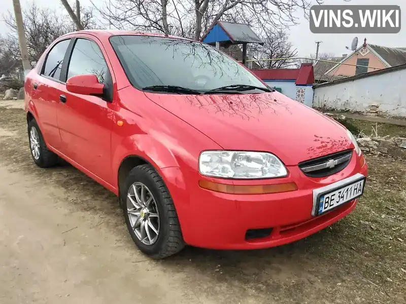 Седан Chevrolet Aveo 2005 1.5 л. Ручна / Механіка обл. Миколаївська, Нова Одеса - Фото 1/15