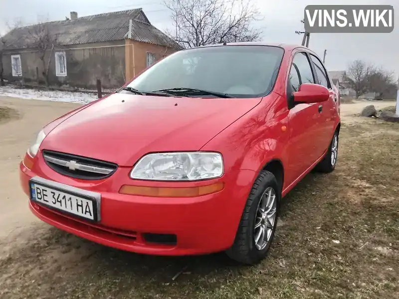 Y6DSF69YE5B426132 Chevrolet Aveo 2005 Седан 1.5 л. Фото 2