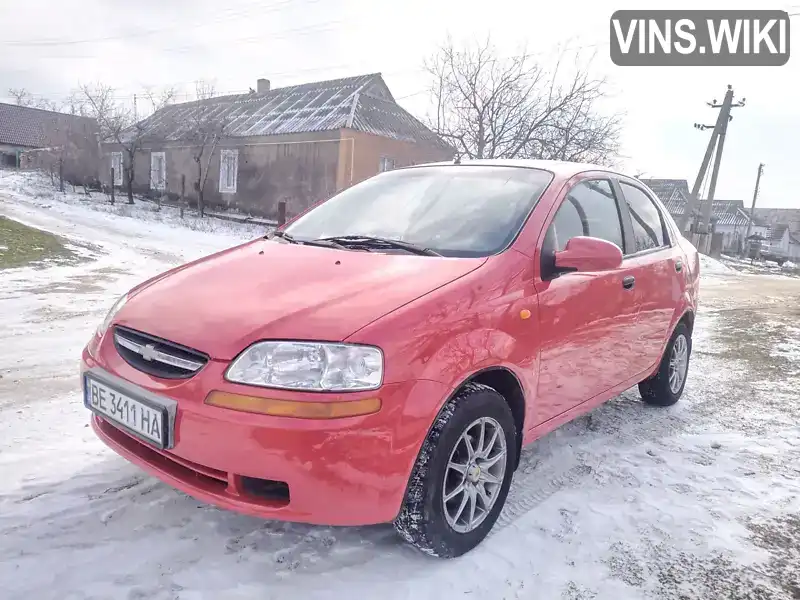 Y6DSF69YE5B426132 Chevrolet Aveo 2005 Седан 1.5 л. Фото 6