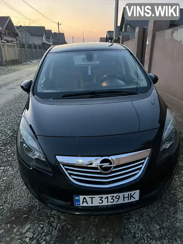 Мікровен Opel Meriva 2012 1.7 л. Ручна / Механіка обл. Івано-Франківська, Коломия - Фото 1/10