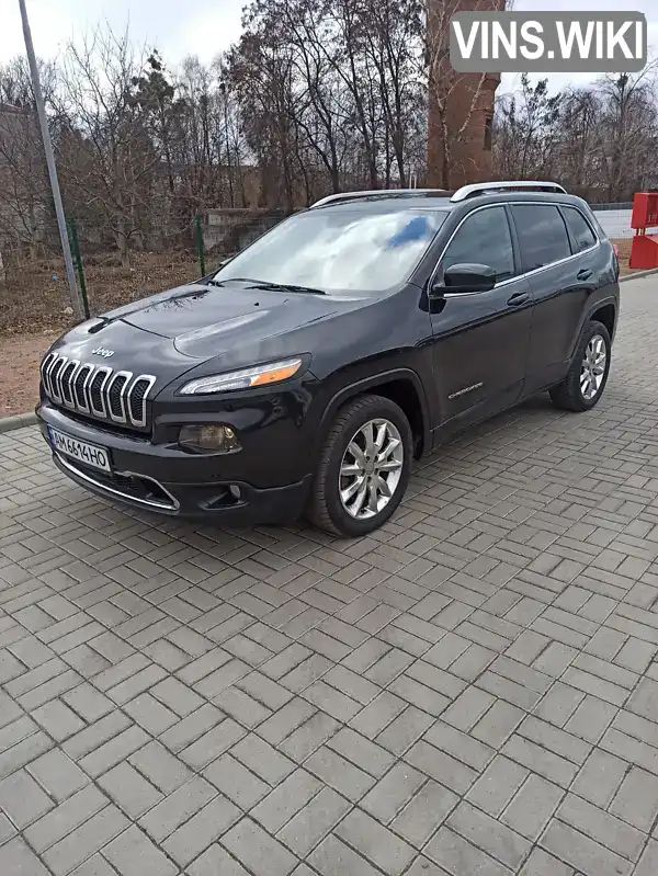 Внедорожник / Кроссовер Jeep Cherokee 2016 2.36 л. Автомат обл. Житомирская, Житомир - Фото 1/19