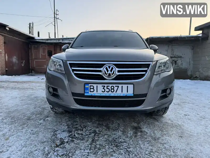 WVGBV7AX9AW530301 Volkswagen Tiguan 2010 Позашляховик / Кросовер 1.98 л. Фото 7