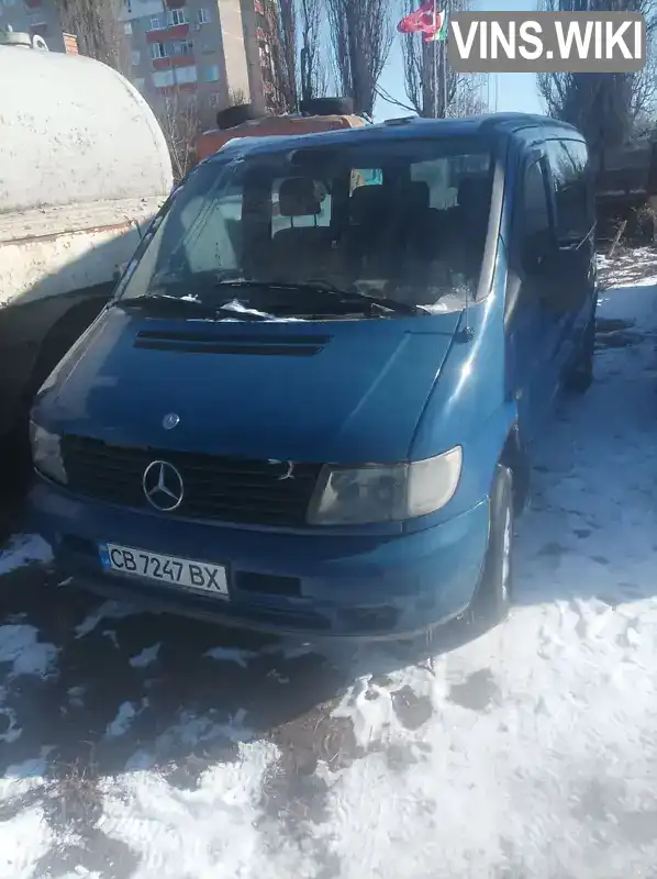 Мінівен Mercedes-Benz Vito 1998 2 л. Ручна / Механіка обл. Чернігівська, Прилуки - Фото 1/8