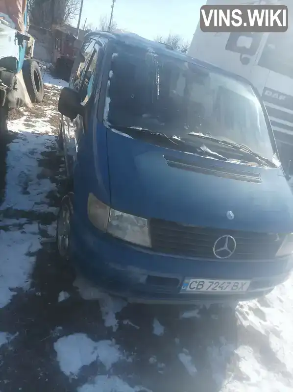 VSA63801413130788 Mercedes-Benz Vito 1998 Мінівен 2 л. Фото 2