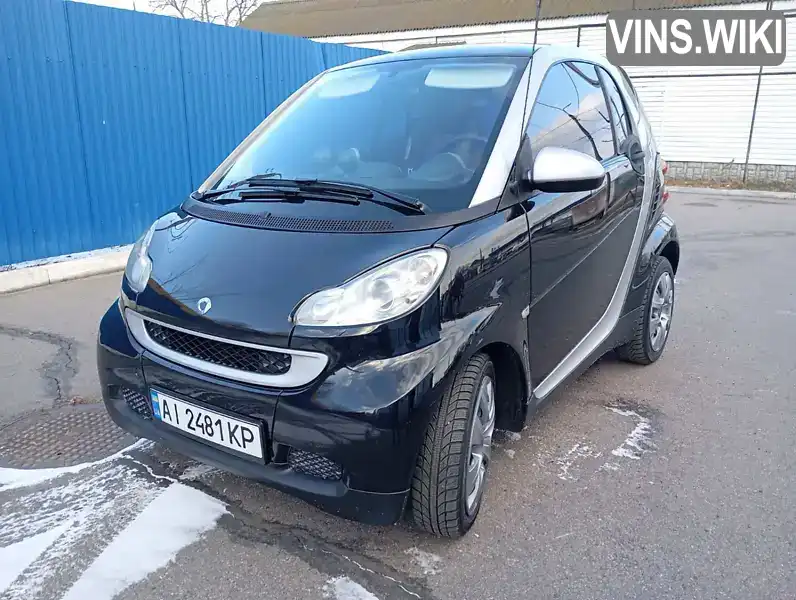 Купе Smart Fortwo 2008 1 л. Типтронік обл. Київська, Біла Церква - Фото 1/21