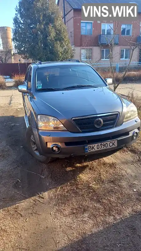 KNEJC521855423366 Kia Sorento 2004 Внедорожник / Кроссовер 2.5 л. Фото 5