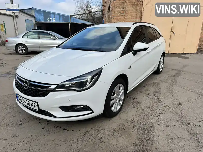 W0VBD8EK4J8071782 Opel Astra 2018 Универсал 1.6 л. Фото 2