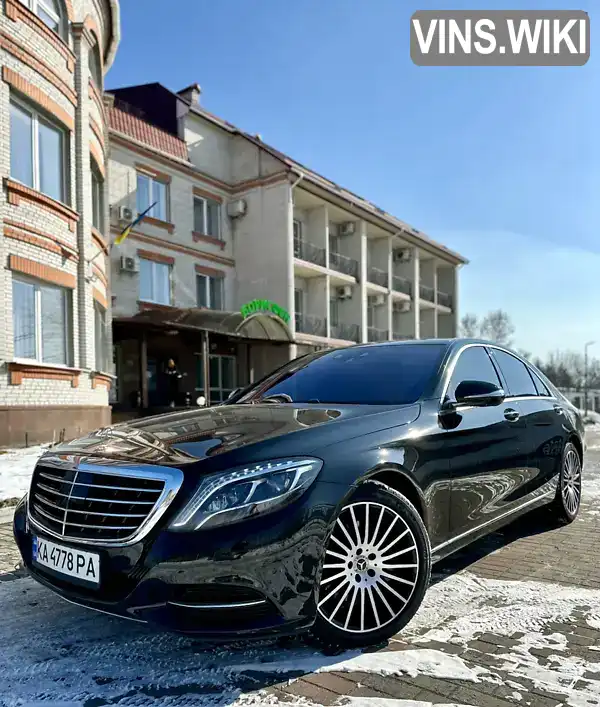 Седан Mercedes-Benz S-Class 2016 2.99 л. Автомат обл. Ровенская, Ровно - Фото 1/21