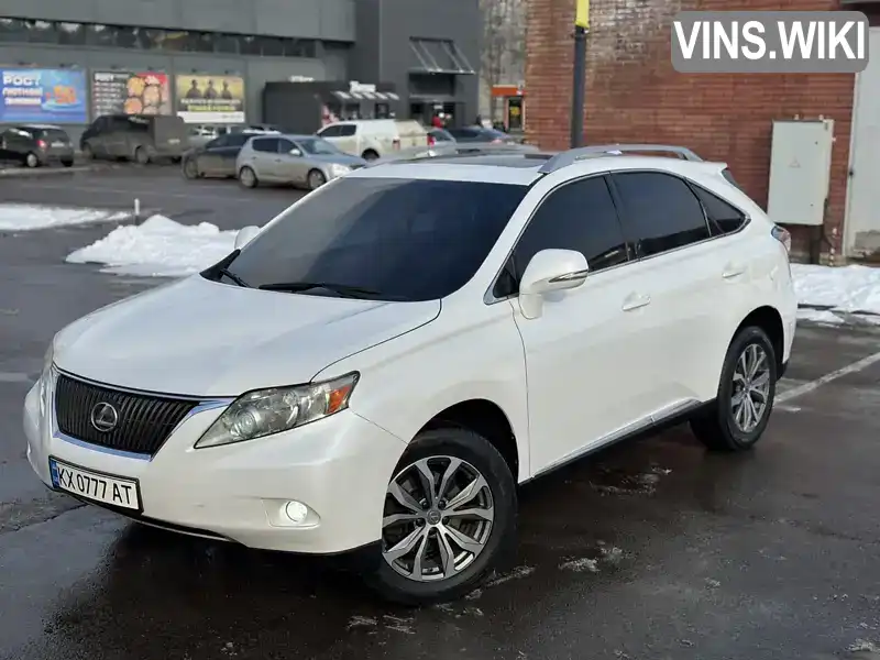 JTJBK1BA7A2401336 Lexus RX 2008 Позашляховик / Кросовер 3.5 л. Фото 1