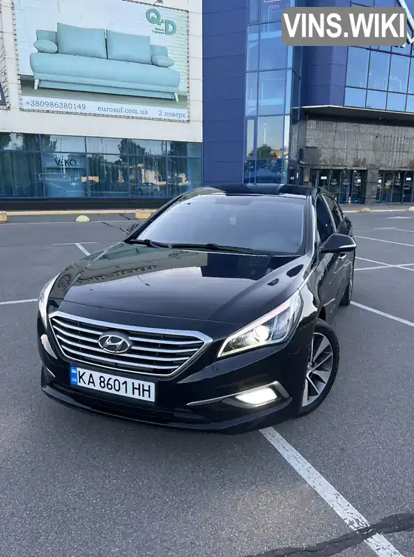 Седан Hyundai Sonata 2015 2 л. Автомат обл. Киевская, Киев - Фото 1/10