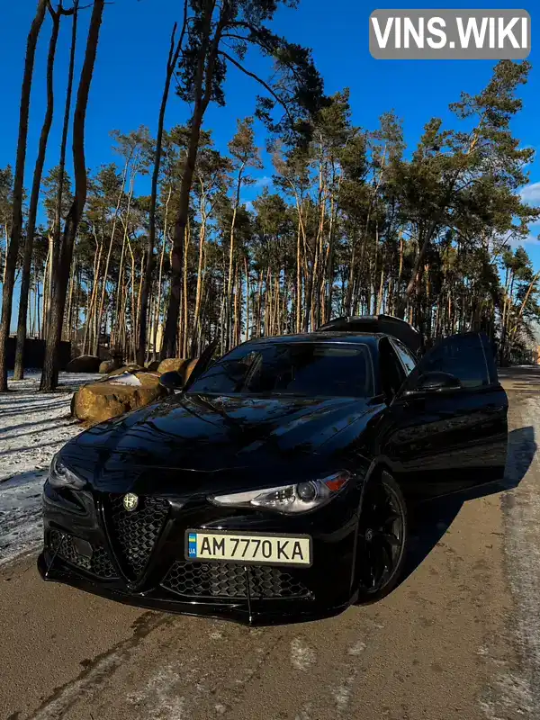 Седан Alfa Romeo Giulia 2016 2 л. Автомат обл. Житомирська, Житомир - Фото 1/21