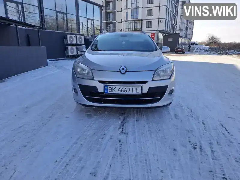 VF1KZ1S0644515814 Renault Megane 2011 Універсал 1.87 л. Фото 2