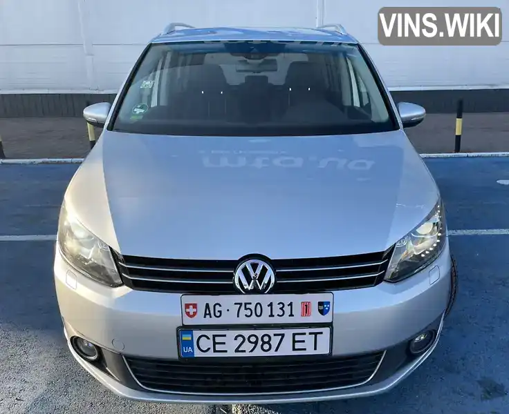 Минивэн Volkswagen Touran 2013 2 л. Автомат обл. Черновицкая, Черновцы - Фото 1/21