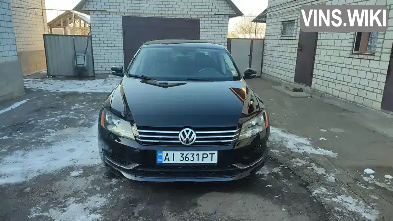 Седан Volkswagen Passat 2012 2.5 л. Автомат обл. Київська, Бровари - Фото 1/21