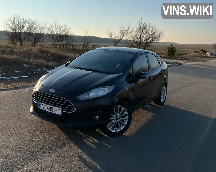 Седан Ford Fiesta 2014 1.6 л. Автомат обл. Київська, Богуслав - Фото 1/21