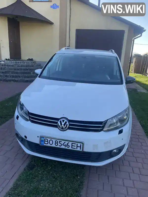 Минивэн Volkswagen Touran 2013 1.6 л. обл. Ивано-Франковская, Вестовая - Фото 1/9