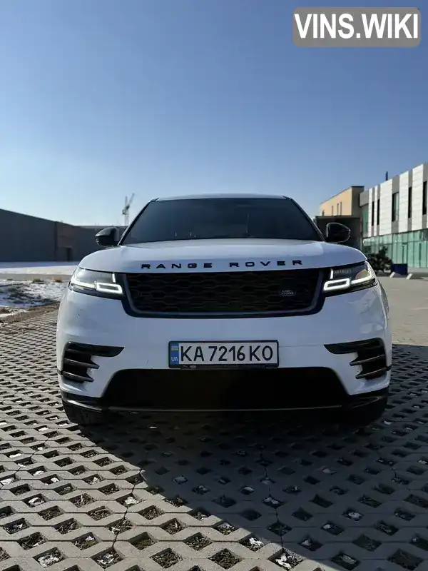 Внедорожник / Кроссовер Land Rover Range Rover Velar 2018 2 л. Автомат обл. Хмельницкая, Хмельницкий - Фото 1/14