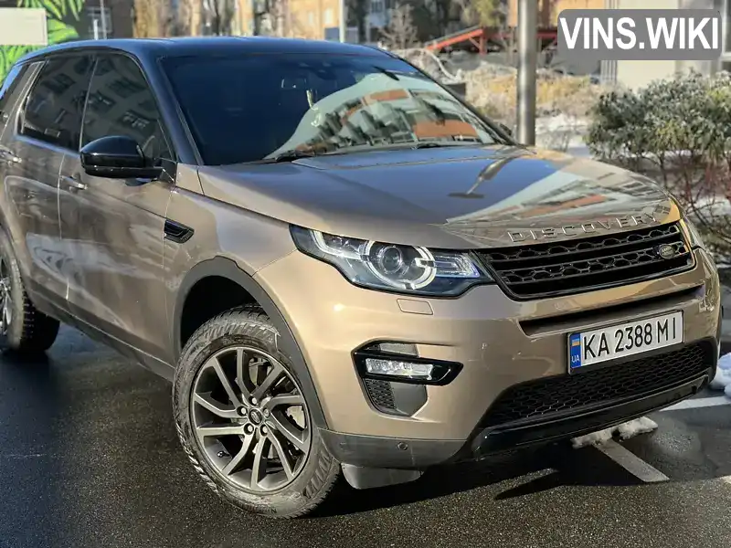 Позашляховик / Кросовер Land Rover Discovery Sport 2015 2.2 л. Автомат обл. Київська, Київ - Фото 1/21