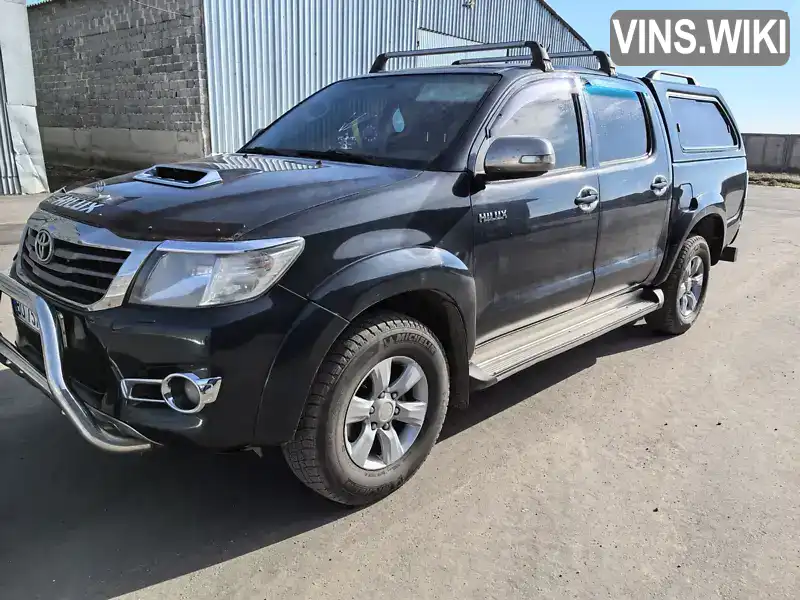 Пикап Toyota Hilux 2014 2.5 л. обл. Тернопольская, Теребовля - Фото 1/19