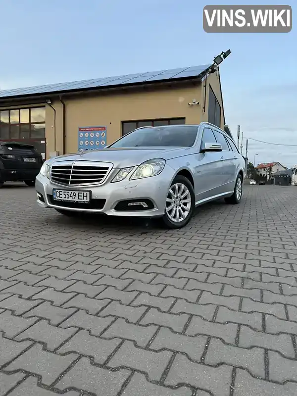 WDD2122031A191775 Mercedes-Benz E-Class 2010 Универсал 2.14 л. Фото 1