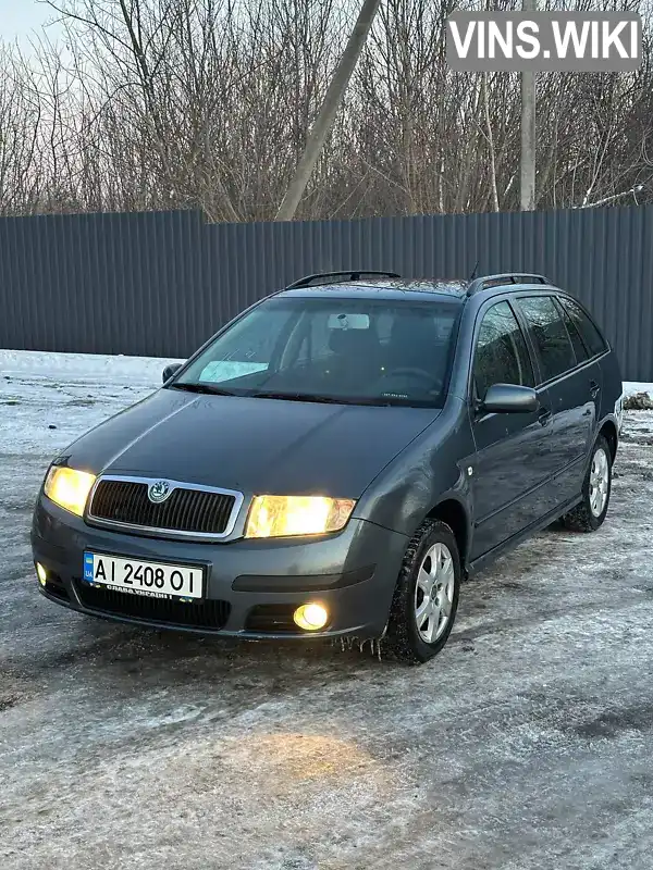 Універсал Skoda Fabia 2005 1.4 л. обл. Київська, Обухів - Фото 1/21