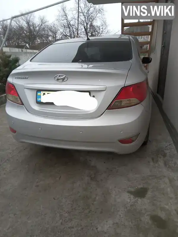 Седан Hyundai Accent 2016 null_content л. обл. Днепропетровская, Днепр (Днепропетровск) - Фото 1/7