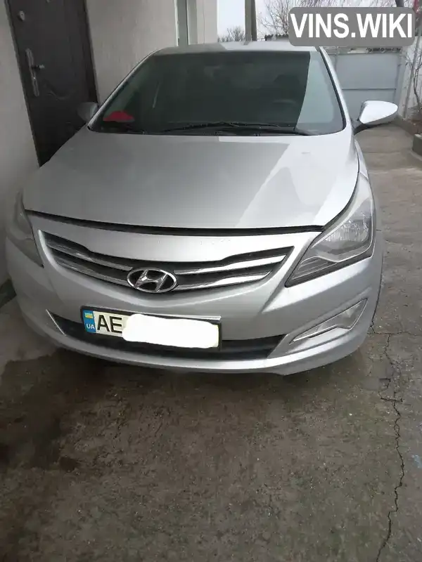 Z94CT41CAHR547106 Hyundai Accent 2016 Седан  Фото 3