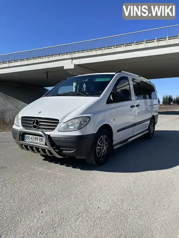 Минивэн Mercedes-Benz Vito 2007 2.15 л. Ручная / Механика обл. Тернопольская, Тернополь - Фото 1/14