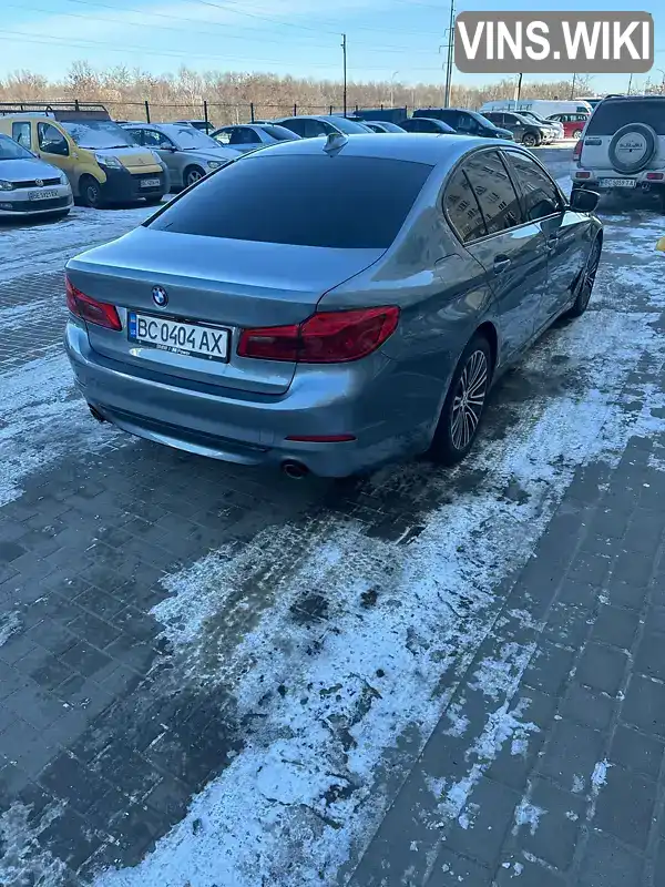 WBAJF11010BJ08264 BMW 5 Series 2018 Седан 2 л. Фото 3