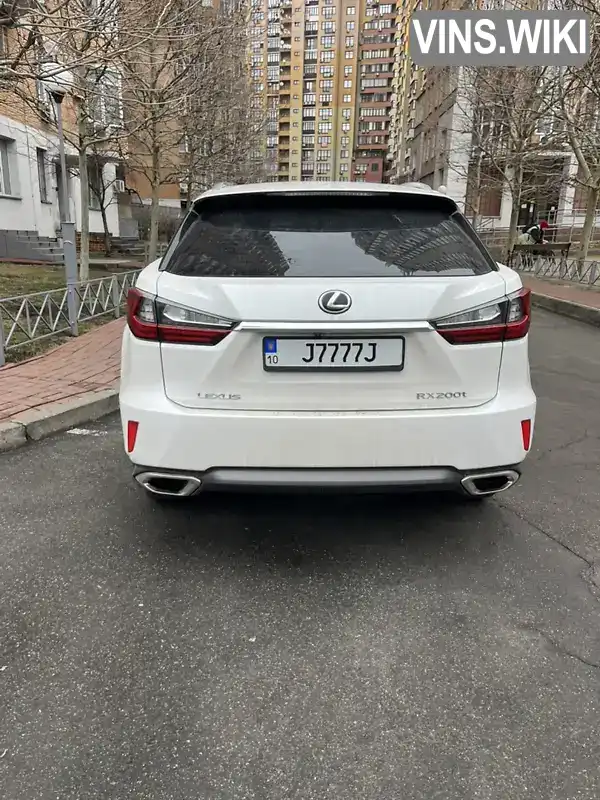 JTJBAMCA602033152 Lexus RX 2017 Внедорожник / Кроссовер  Фото 2