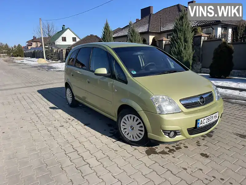 Микровэн Opel Meriva 2007 1.4 л. Ручная / Механика обл. Волынская, Луцк - Фото 1/21